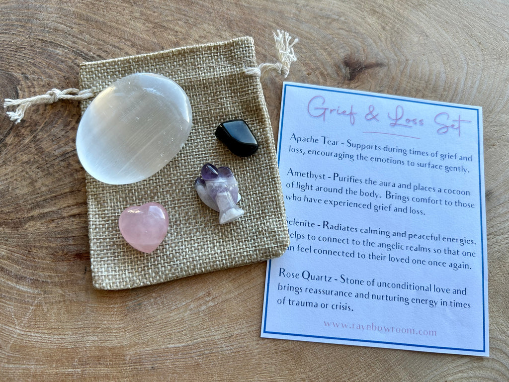 GRIEF AND LOSS CRYSTALS AND ANGEL PRAYERS