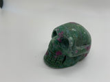 RUBY IN FUCHSITE SKULL