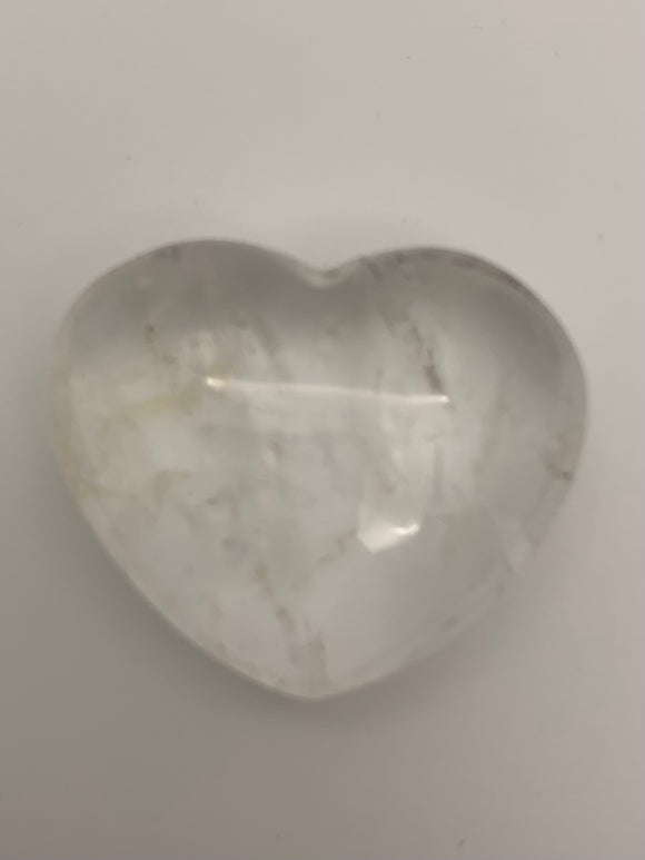 CLEAR QUARTZ HEART